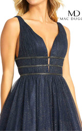 3 of 3 Mac Duggal 67342M Dress Midnight-Blue