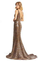 2 of 5 Mac Duggal 67359D Dress Leopard