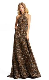 1 of 5 Mac Duggal 67360D Dress Cheetalicious