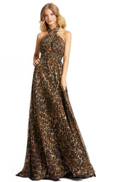 1 of 3 Mac Duggal 67360M Dress Cheetahlicious