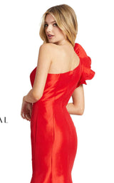 6 of 7 Mac Duggal 67379D Dress Red