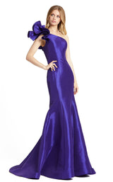 2 of 7 Mac Duggal 67379D Dress Royal-Purple