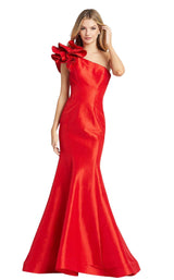 1 of 6 Mac Duggal 67379L Red