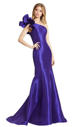 2 of 6 Mac Duggal 67379L Royal/Purple