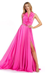 1 of 3 Mac Duggal 67382M Dress Hot-Pink