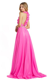 2 of 3 Mac Duggal 67382M Dress Hot-Pink