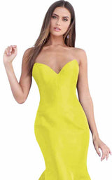 12 of 16 Jovani 67412 Yellow