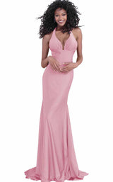 2 of 28 Jovani 67473 Bubble-Pink