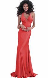 6 of 28 Jovani 67473 Red