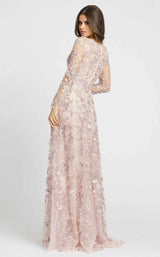 3 of 4 Mac Duggal 67483D Dress Rose-Pink