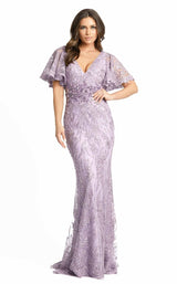 1 of 5 Mac Duggal 67493D Dress Vintage-Lilac