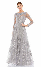 1 of 4 Mac Duggal 67498 Dress Sterling