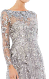 4 of 4 Mac Duggal 67498 Dress Sterling