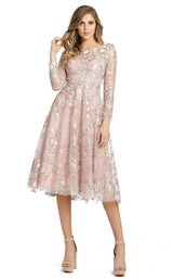 1 of 3 Mac Duggal 67501D Dress Rose