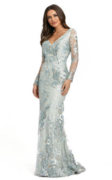 2 of 4 Mac Duggal 67539D Dress Seamist
