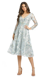 1 of 3 Mac Duggal 67540D Dress Sterling