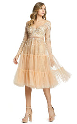 1 of 3 Mac Duggal 67547D Dress Champagne