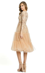 2 of 3 Mac Duggal 67547D Dress Champagne