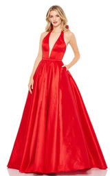 1 of 2 Mac Duggal 67552 Dress Red