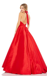 2 of 2 Mac Duggal 67552 Dress Red