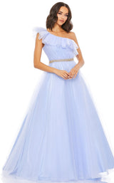 1 of 4 Mac Duggal 67556M Dress Periwinkle