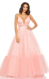 2 of 4 Mac Duggal 67557M Dress Pink-Sorbet