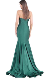 10 of 28 Jovani 67593 Emerald