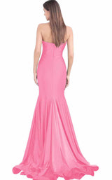 9 of 28 Jovani 67593 Bubble-Pink