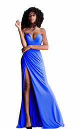 4 of 20 Jovani 67627 Royal