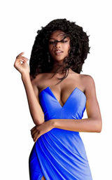 14 of 20 Jovani 67627 Royal