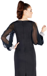 6 of 6 Mac Duggal 67633N Black