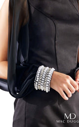 2 of 6 Mac Duggal 67633N Black