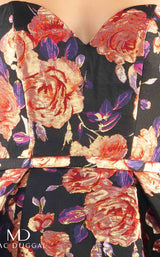 5 of 6 Mac Duggal 67641N Black/Gold