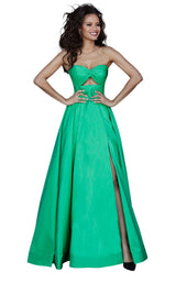 1 of 6 Jovani 67646 Emerald