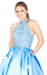 4 of 6 Mac Duggal 67658H French Blue