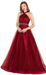 1 of 12 Mac Duggal 67663R Burgundy