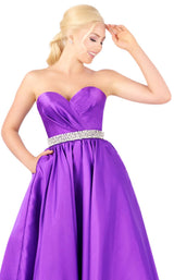 5 of 6 Mac Duggal 67685H Royal/Purple