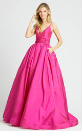 1 of 3 Mac Duggal 67691 Dress Magenta