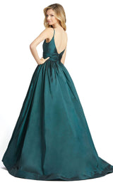 3 of 3 Mac Duggal 67691M Dress Hunter-Green