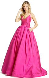 2 of 3 Mac Duggal 67691M Dress Magenta