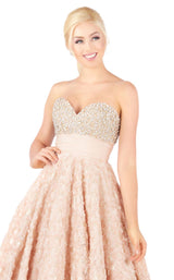 3 of 4 Mac Duggal 67695H Champagne