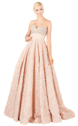 1 of 4 Mac Duggal 67695H Champagne