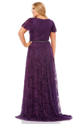 2 of 3 Mac Duggal Fabulouss 67761 Dress Aubergine