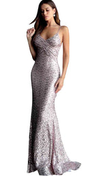 3 of 16 Jovani 67790 Taupe