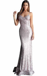 1 of 16 Jovani 67790 Mauve