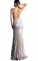 6 of 16 Jovani 67790 Taupe