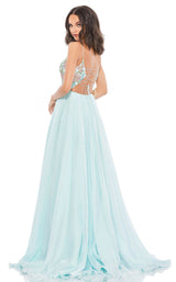 2 of 3 Mac Duggal 67790M Dress Aqua