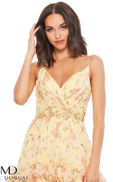 3 of 3 Mac Duggal 67794M Dress Lemon