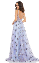 2 of 3 Mac Duggal 67796M Dress Fusion-Blue