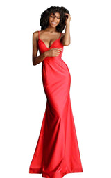 9 of 30 Jovani 67801 Red